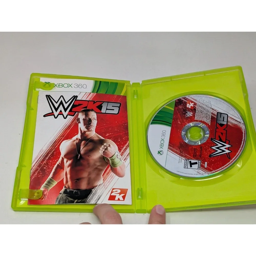 WWE 2K15 Microsoft Xbox 360 2014 w/ Manual‎ Complete | CIB | Tested